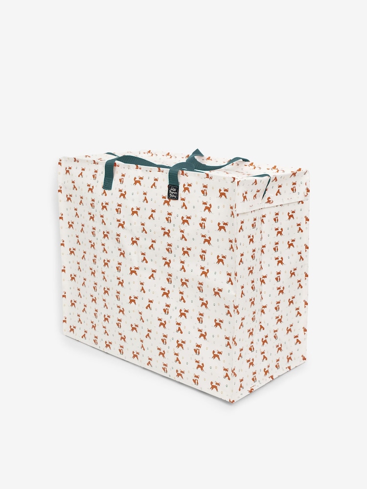 JoJo Maman Bébé Cream Fox Enormous Storage Bag - Image 1 of 1