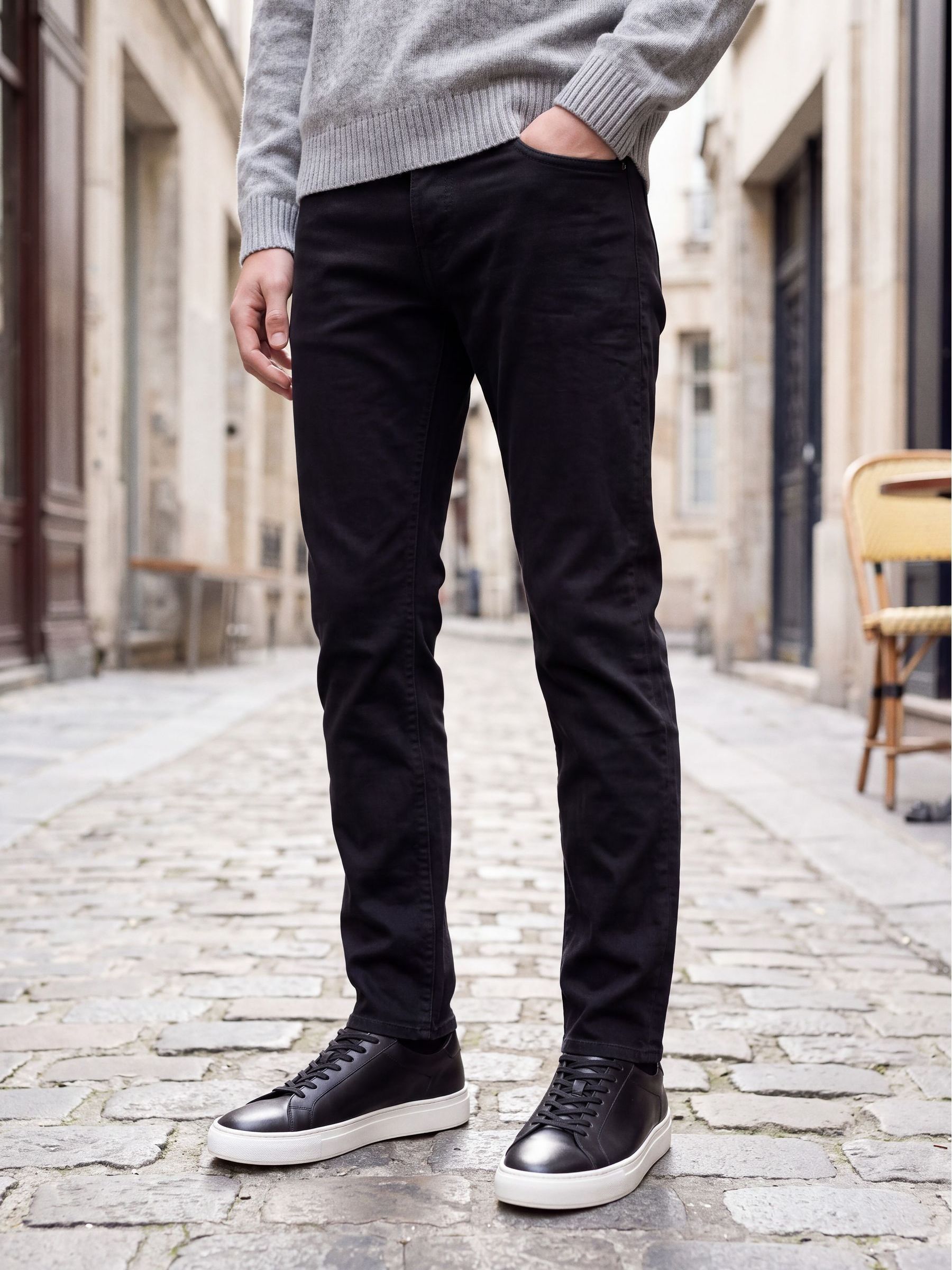 JJIMIKE JJORIGINAL HA 682 NOOS Tapered Fit Jeans | Tapered Fit, Plain, Casual, Maximum temperature 30°C normal process - Image 7