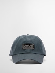 Barbour® Blue Barlow Cap - Image 2 of 5