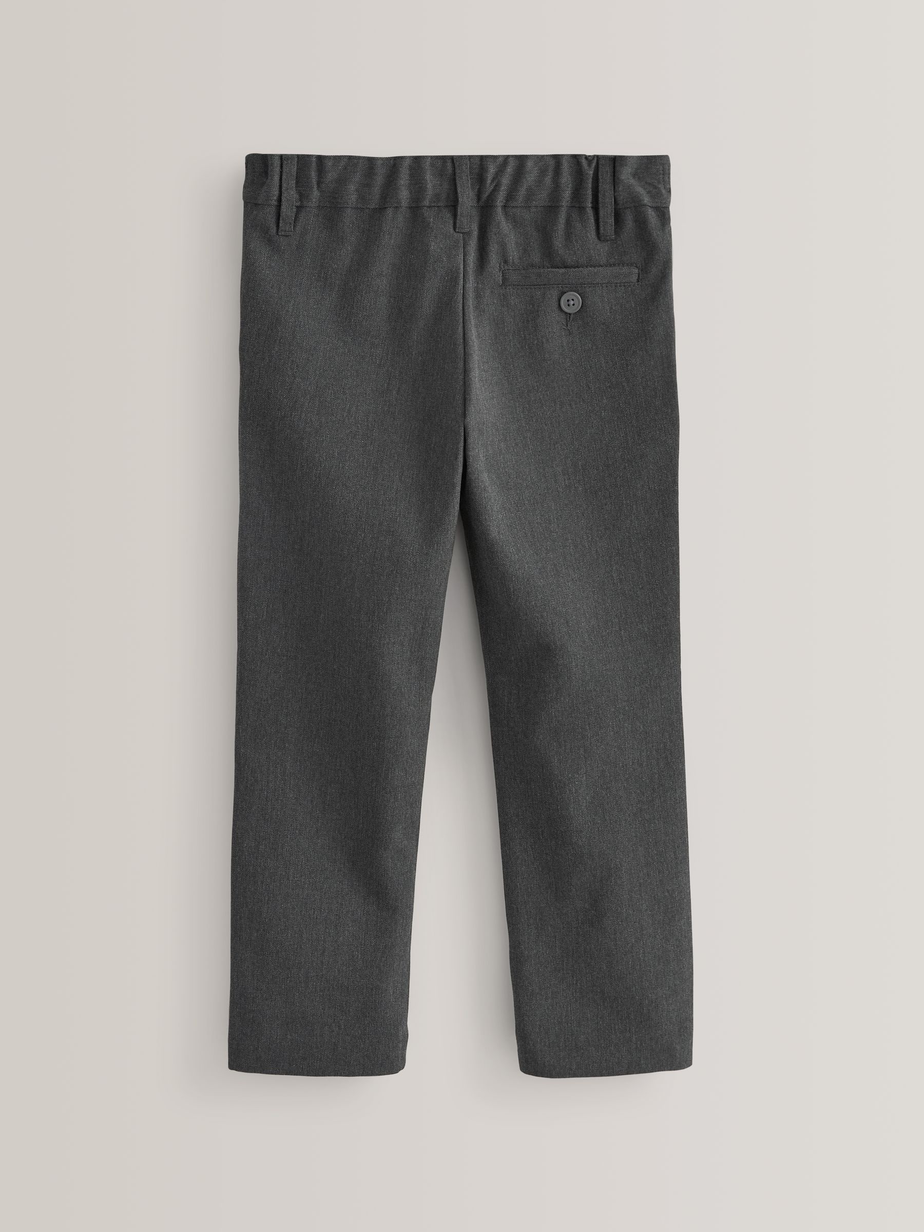 Buy Grey Regular Waist School Formal Trousers (3-17yrs) from the