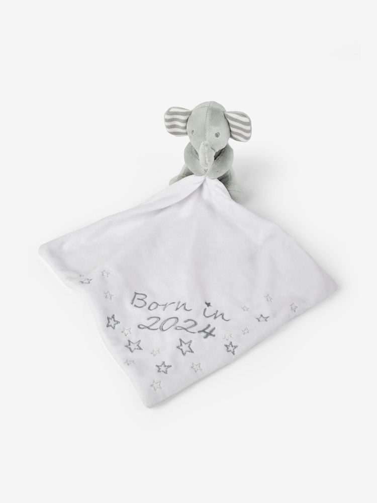 JoJo Maman Bébé Born In 2024 Comforter - Image 1 of 2