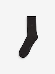 Black Cushioned Sports Socks 4 Pack - Image 2 of 4