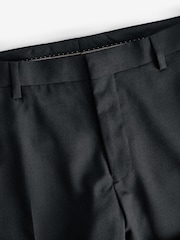 Black Skinny Fit Tuxedo Suit Trousers - Image 7 of 10