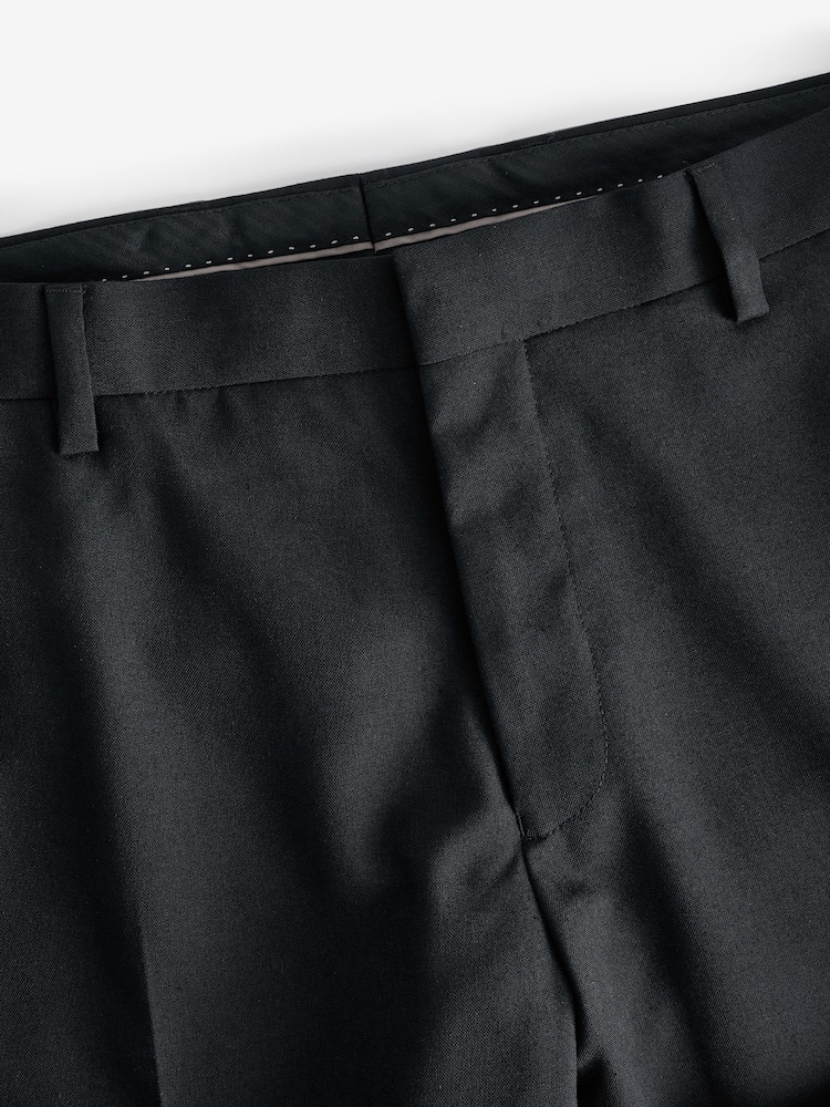 Zwart - Strakke Pasvorm - Pantalon in smokingstijl - Image 7 of 10