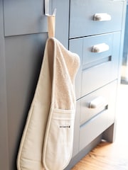 Masterclass Cream Deluxe Professional Double Oven 100% Cotton Gloves - Image 4 of 4
