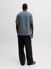 JACK & JONES Blue Logo Regular Fit T-Shirt - Image 4 of 6