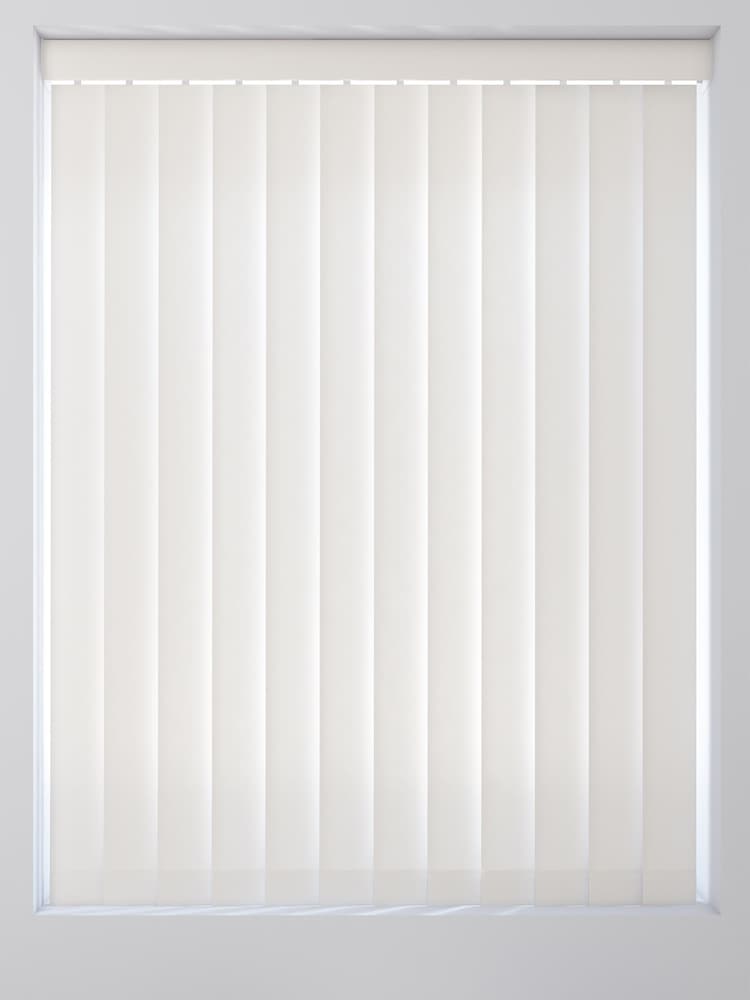Cream Waterproof Made To Measure Vertical Blind - Image 1 of 5
