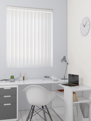 Cream Waterproof Made To Measure Vertical Blind - Image 2 of 5