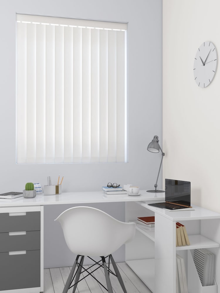 Cream Waterproof Made To Measure Vertical Blind - Image 2 of 5