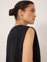 Hush Black Baila Cotton Sleeveless Tank - Image 4 of 5