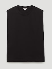 Hush Black Baila Cotton Sleeveless Tank - Image 5 of 5