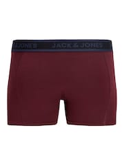 JACK & JONES Grey Boxer Shorts 5 Pack - Image 7 of 7