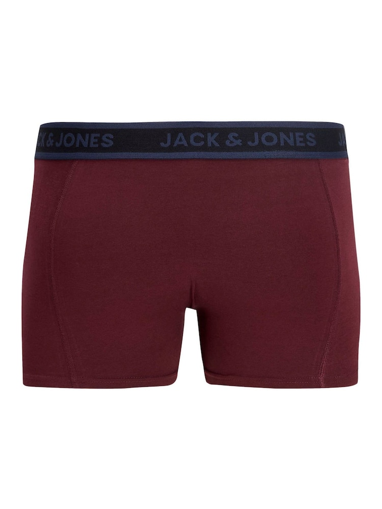JACK & JONES Grey Boxer Shorts 5 Pack - Image 7 of 7