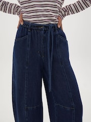 Hush Sable supersofte Jeans mit Barrel-Hosenbein - Bild 3 von 5