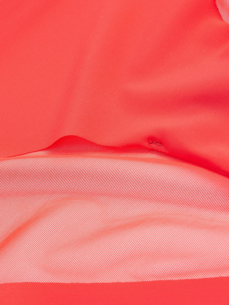 Red Brazilian Bonded Mesh No VPL Knickers - Image 6 of 6