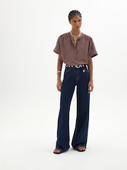 Hush חולצת בד Air Flow, דגם Debbie - תמונה 2 מתוך 6