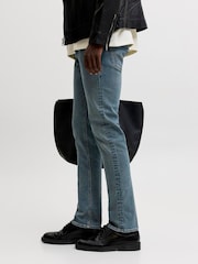 JACK & JONES Blue Tint Glenn Slim Fit Jeans - Image 2 of 8