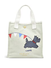 Radley Small Blue The Coronation Open Top Grab Bag - Image 1 of 4
