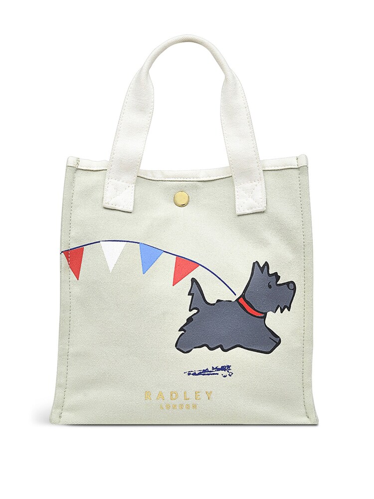 Radley Small Blue The Coronation Open Top Grab Bag - Image 1 of 4