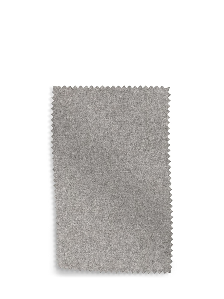 Wool Blend Grey Hartford Collection Luxe Upholstered Bed Frame - Image 6 of 7
