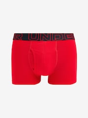 Under Armour Black Ground 100% Cotton Performance Boxers 3 Pack - Image 3 of 6