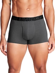 Under Armour Black Ground 100% Cotton Performance Boxers 3 Pack - Image 5 of 6