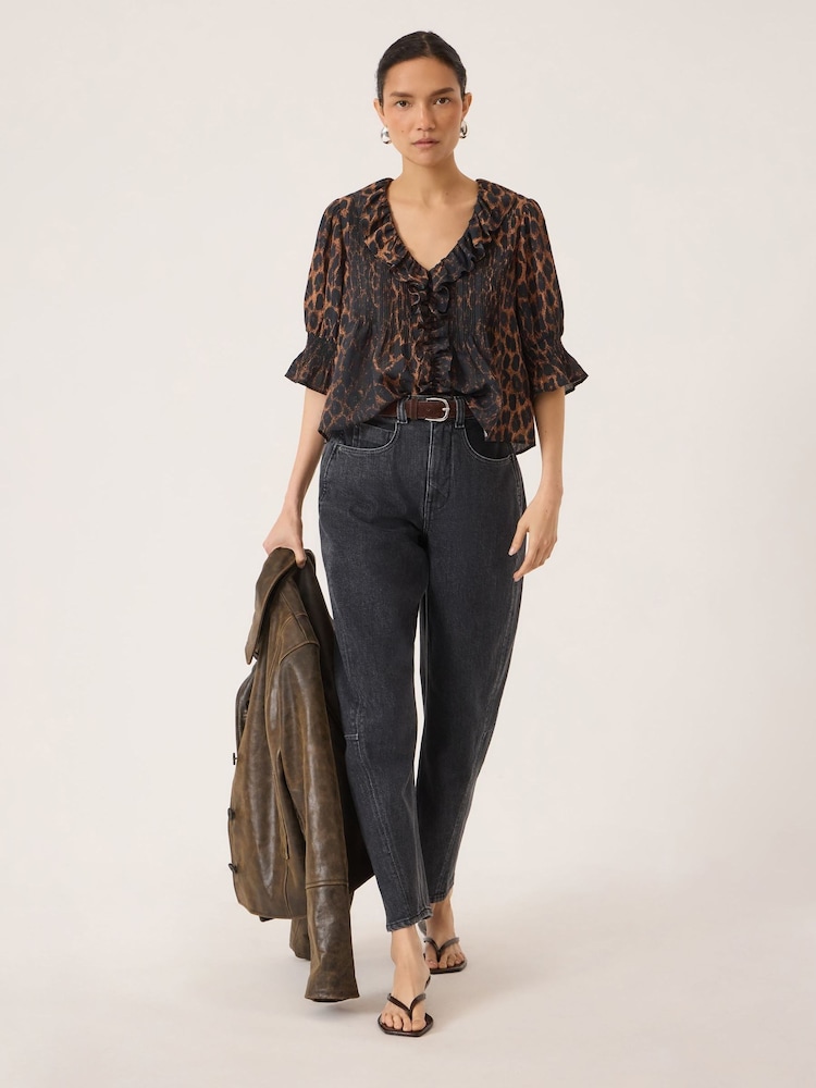 Hush Black Bronnie Tapered Leg Jeans - Image 2 of 5