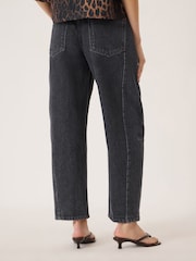 Hush Black Bronnie Tapered Leg Jeans - Image 3 of 5