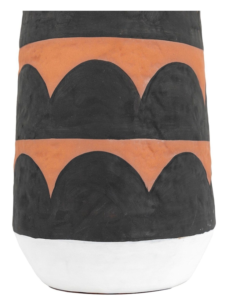 Gallery Home Brown Terracotta Quincy Small Vase - Image 2 of 6