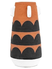Gallery Home Brown Terracotta Quincy Small Vase - Image 4 of 6