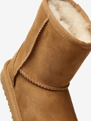UGG Chestnut Brown Kids Classic Short Boots - Image 4 of 4