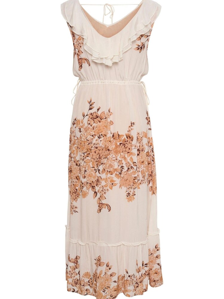 Cream Yellow Cyrina Maxi Sleeveless Dress - Image 4 of 4 Cream Yellow Cyrina Maxi Sleeveless Dress - Image 4 of 4