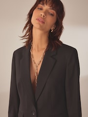 Gold Tone Chain Y Drop Necklace - Image 3 of 5