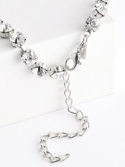 Silver Tone Y Chain Necklace - Image 5 of 5