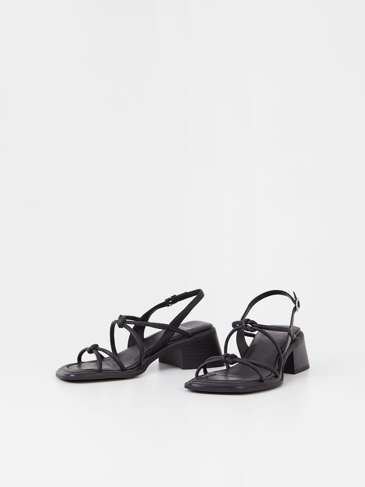 Vagabond Ines Knot Black Sandals - Image 2 of 3