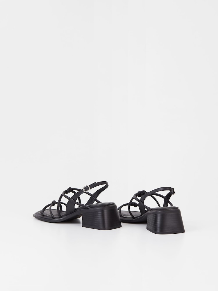 Vagabond Ines Knot Black Sandals - Image 3 of 3