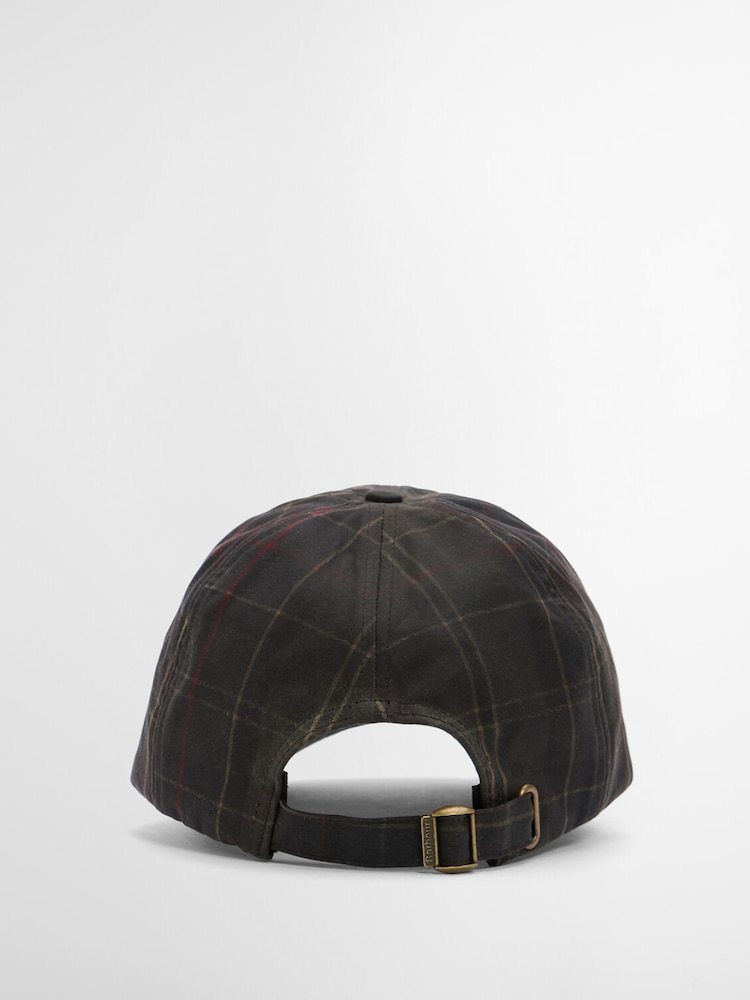 Barbour International Green Haydon Tartan Cap - Image 2 of 4