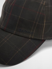 Barbour International Green Haydon Tartan Cap - Image 3 of 4