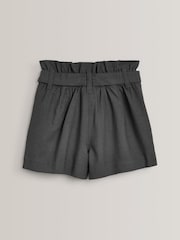 Grey School Paperbag Shorts (3-16yrs) - Image 5 of 8