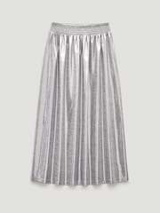 Hush Silver Shirred Waistband Jersey Skirt - Image 5 of 5