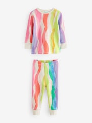Regenbogenfarben - Langärmeliger Kuschel-Pyjama mit Druck, im 3er-Pack (9Monate–10Jahre) - Bild 7 von 8
