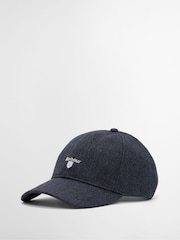 Barbour® Blue Preston Cord Cap - Image 3 of 5