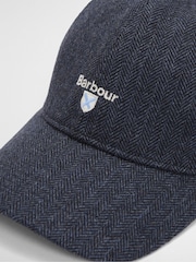 Barbour® Blue Preston Cord Cap - Image 4 of 5