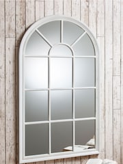 Gallery Home White Falsaw Mirror - Image 1 of 2