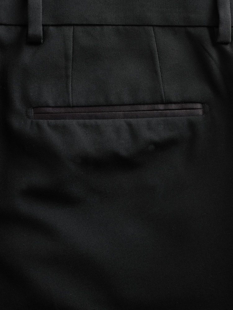 Tape Detail Skinny Fit Tuxedo Suit Trousers - Image 13 of 13