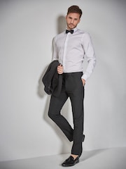 Tape Detail Skinny Fit Tuxedo Suit Trousers - Image 3 of 7