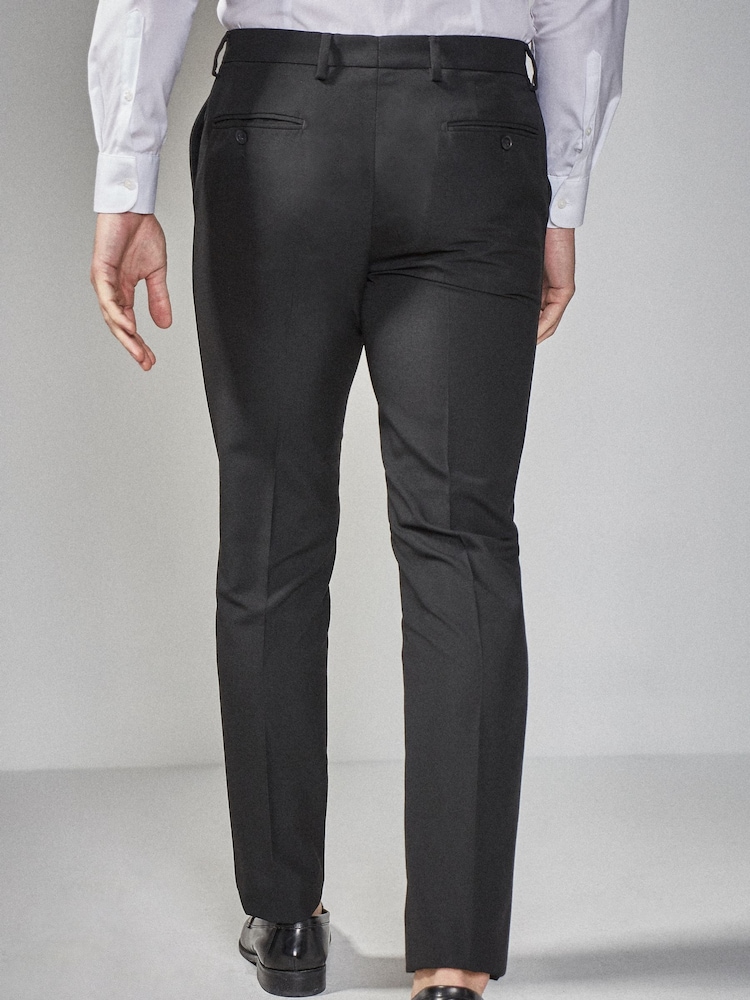 Détail du ruban - Skinny Fit (Skinny Fit) - Pantalon de costume de smoking - Image 4 of 7