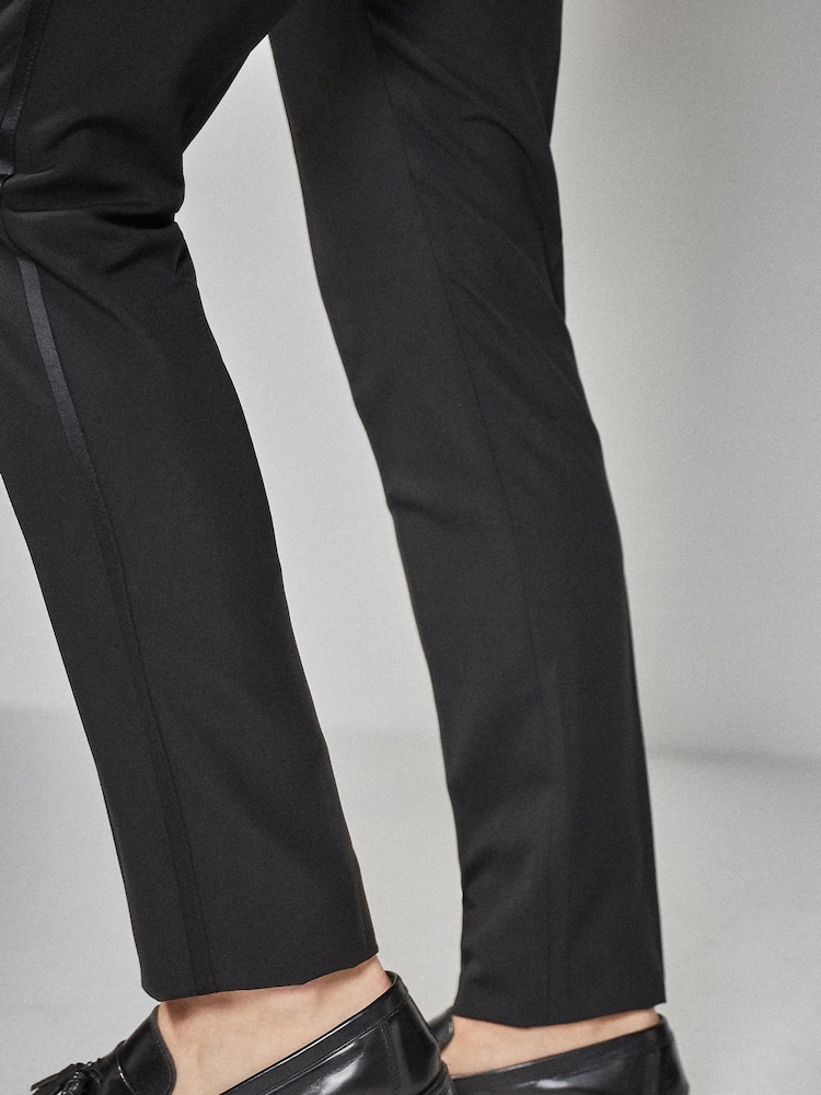 Détail du ruban - Skinny Fit (Skinny Fit) - Pantalon de costume de smoking - Image 6 of 7