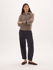 Hush Black Jack Supersoft Barrel Leg Jeans - Image 2 of 6