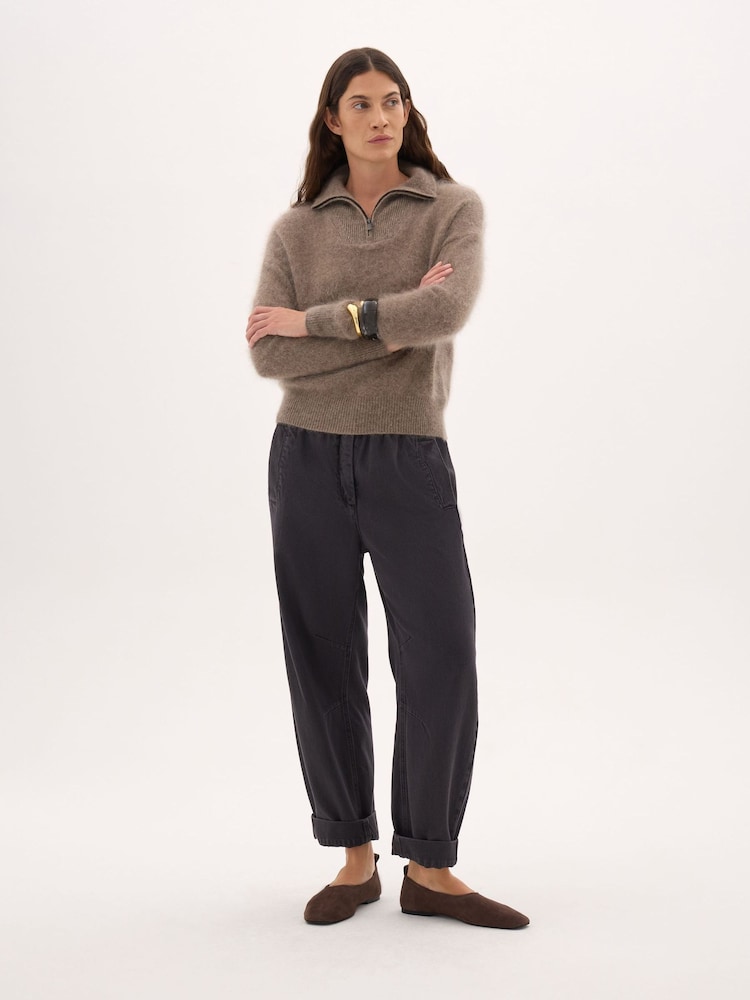 Hush Black Jack Supersoft Barrel Leg Jeans - Image 2 of 6 Hush Black Jack Supersoft Barrel Leg Jeans - Image 2 of 6